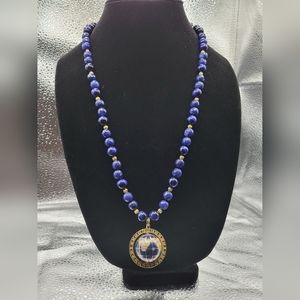 Unique style (SPINNING GLOBE) necklace SIZE: 28